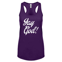 Yay God Womens Racerback Tank Top
