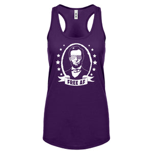 Free AF Womens Racerback Tank Top
