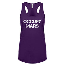 Occupy Mars Womens Racerback Tank Top