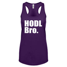 Racerback HODL Bro Womens Tank Top