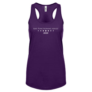 Racerback Any Functioning Adult Womens Tank Top
