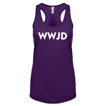 WWJD Womens Racerback Tank Top