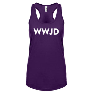WWJD Womens Racerback Tank Top