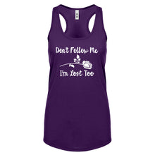 Racerback I'm Lost Too Womens Tank Top