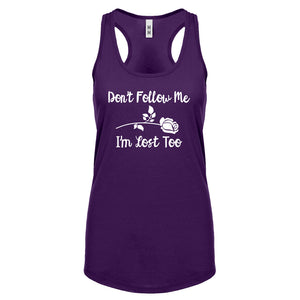 Racerback I'm Lost Too Womens Tank Top