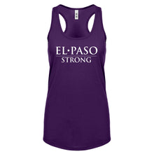 El Paso Strong Womens Racerback Tank Top