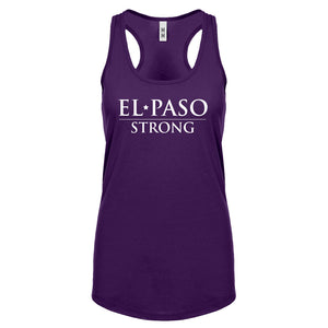 El Paso Strong Womens Racerback Tank Top