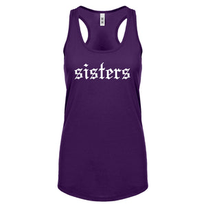 SISTERS Womens Racerback Tank Top