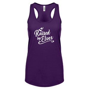 Raised by Elves Womens Racerback Tank Top