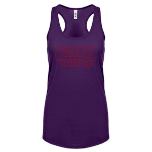Straya Things Womens Racerback Tank Top