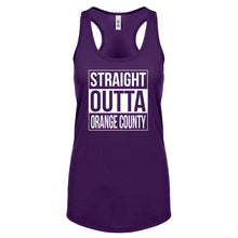 Straight Outta Orange County Womens Racerback Tank Top
