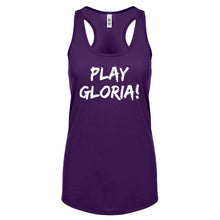 Play Gloria! Womens Racerback Tank Top