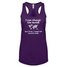 Racerback I Can Change the World Womens Tank Top