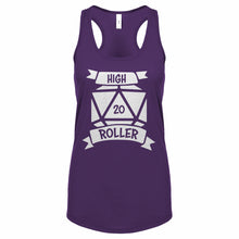 High Roller Womens Racerback Tank Top