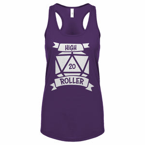 High Roller Womens Racerback Tank Top