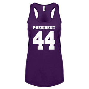 Racerback President 44 Womens Tank Top
