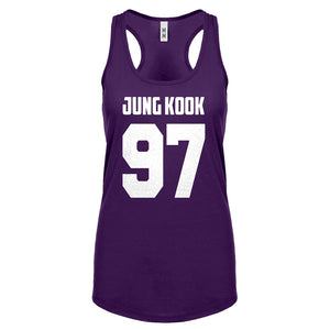 Jung Kook 97 Womens Racerback Tank Top
