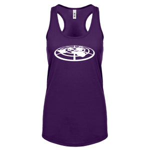 Racerback Flat Earth Society Womens Tank Top