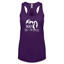 Boo! I'm a Witch! Womens Racerback Tank Top