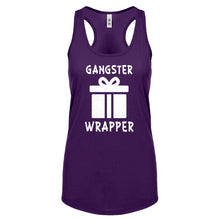 Gangster Wrapper Womens Racerback Tank Top