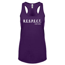 RESPECT Womens Racerback Tank Top