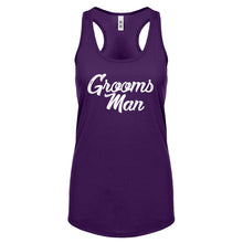 Racerback Groomsman Womens Tank Top