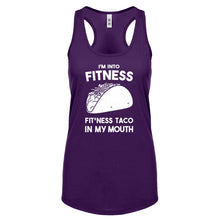 Racerback Fitness Taco Womens Tank Top
