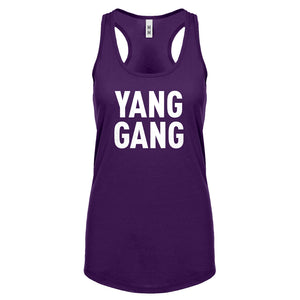 Yang Gang Womens Racerback Tank Top