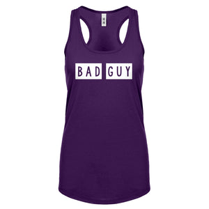 Bad Guy Womens Racerback Tank Top