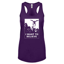 I Want to Believe Shinigami Womens Racerback Tank Top