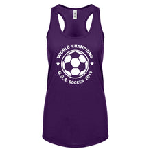 Women's World Cup Champions Womens Racerback Tank Top