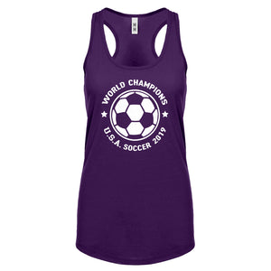 Women's World Cup Champions Womens Racerback Tank Top
