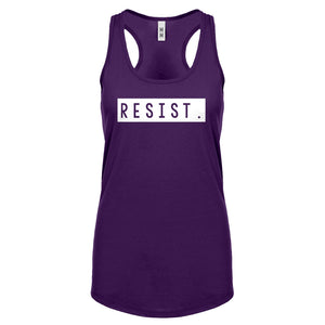 Racerback Resist Womens Tank Top