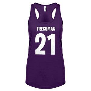 Freshman 21 Womens Racerback Tank Top