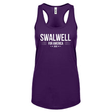 SWALWELL for President 2020 Womens Racerback Tank Top