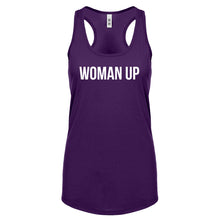Racerback Woman Up Womens Tank Top