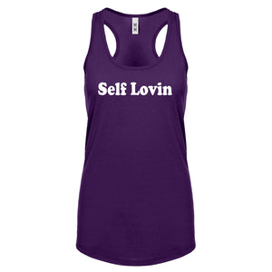 Self Lovin Womens Racerback Tank Top