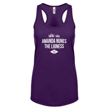 Nunes the Lioness Womens Racerback Tank Top