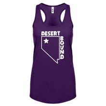 Desert Bound Nevada Womens Racerback Tank Top