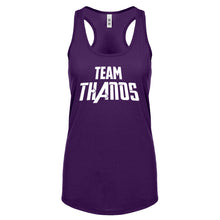 TEAM THANOS Womens Racerback Tank Top