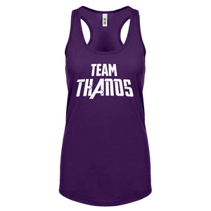 TEAM THANOS Womens Racerback Tank Top