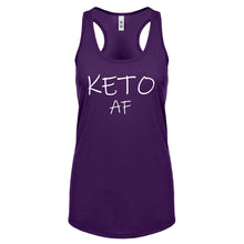 KETO AF Womens Racerback Tank Top