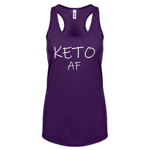 KETO AF Womens Racerback Tank Top
