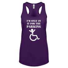 Racerback Disabled Parking Womens Tank Top
