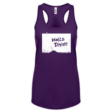 Racerback Walls Divide Womens Tank Top