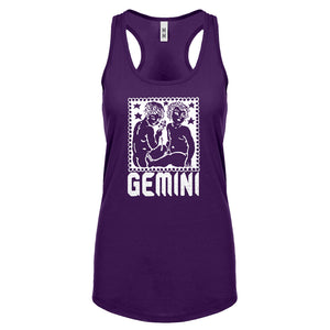 Racerback Gemini Zodiac Astrology Womens Tank Top