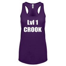 Lvl 1 Crook Womens Racerback Tank Top