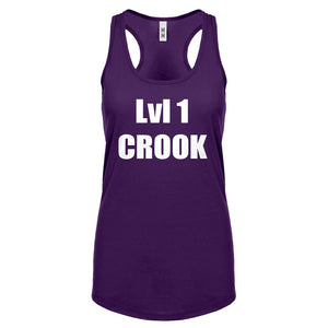 Lvl 1 Crook Womens Racerback Tank Top