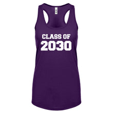 Class of 2030 Womens Racerback Tank Top