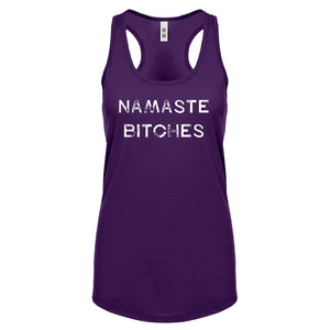 Racerback Namaste Bitches Womens Tank Top